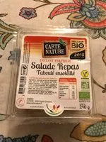 Mängden socker i Salade Repas Taboulé Ensoleillé