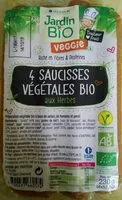 Mängden socker i Saucisse végétal bio aux herbes