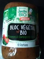 Mängden socker i Bloc végétal bio:  poivrons et champignons shitake