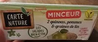 Mängden socker i Salade minceur 2 quinoas, pommes & graines de lin
