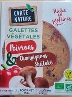 Mängden socker i Galette végétale