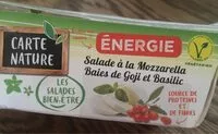 Mängden socker i Salade a la mozzarella baies de goji et basilic