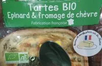Mängden socker i Tartes BIO Épinard & fromage de chèvre