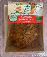 Mängden socker i Carottes, pois chiche, culin