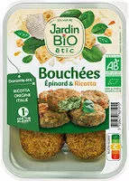 Mängden socker i Bouchées épinard & ricotta