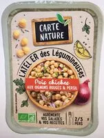 Mängden socker i Pois chiches aux oignons rouges et persil