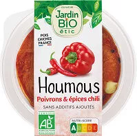 Mängden socker i Houmous poivrons & épices chili