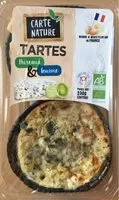 Mängden socker i Tarte Poireaux et Fourme d’Ambert