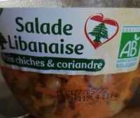Mängden socker i Salade Libanaise pois chiches et cariandre
