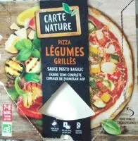 Mängden socker i Pizza légumes grillés