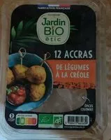 Mängden socker i 12 accras de légumes et à la créole