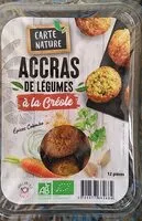 Mängden socker i ACCRAS DE LEGUMES À LA CRÉOLE