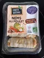 Mängden socker i Nems au poulet
