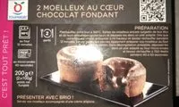 Mängden socker i 2 Moelleux au cœur chocolat fondant