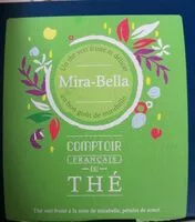 Mängden socker i Thé vert aromatisé