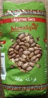Mängden socker i Haricots cocos roses