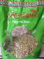 Mängden socker i Légumes secs