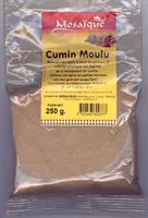 Mängden socker i Cumin mou