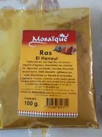 Mängden socker i Ras El Hanout