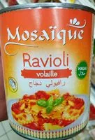 Mängden socker i Ravioli volaille