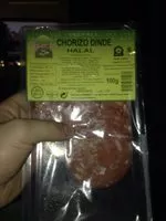 Mängden socker i Chorizo dinde halal