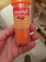 Mängden socker i Colorant alilentaire