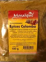 Mängden socker i Épices Colombo
