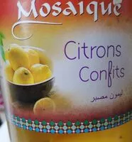 Mängden socker i Citrons confits