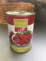 Mängden socker i Concassé de tomates au jus