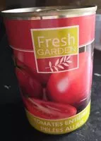 Mängden socker i Tomates entières pelées au jus