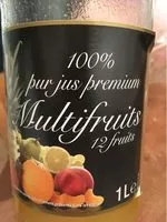 Mängden socker i Jus Multifruits