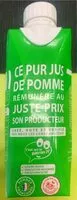 Mängden socker i Pur jus de pomme