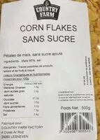 Mängden socker i Corn flakes