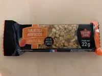 Mängden socker i Muesli abricot