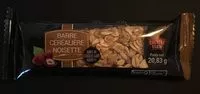 Mängden socker i Barre cerealiere noisette
