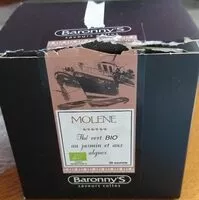 Mängden socker i Thé vert bio au jasmin et aux algues