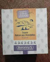 Mängden socker i tisane balcon aux hirondelles