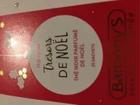 Mängden socker i The noir parfumé de Noël