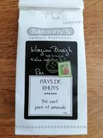 Mängden socker i Baronny's Pays de Rhuys thé vert poire amande