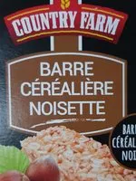 Mängden socker i Barre céréalière noisette