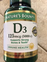 Mängden socker i Vitamine D3++ 1000 UI