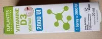Mängden socker i Vitamine D3 végétale en spray