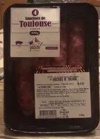 Mängden socker i Saucisses de Toulouse