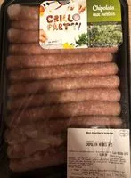 Mängden socker i Chipolata aux herbes
