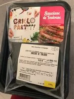 Mängden socker i Saucisse de toulouse