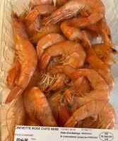 Mängden socker i Crevettes roses cuites 60/80