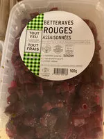 Mängden socker i Betteraves rouges