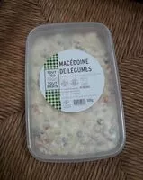 Mängden socker i Macédoine de légumes