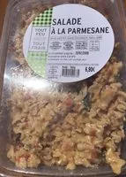 Mängden socker i Salade à la parmesane