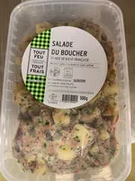 Mängden socker i Salade du boucher